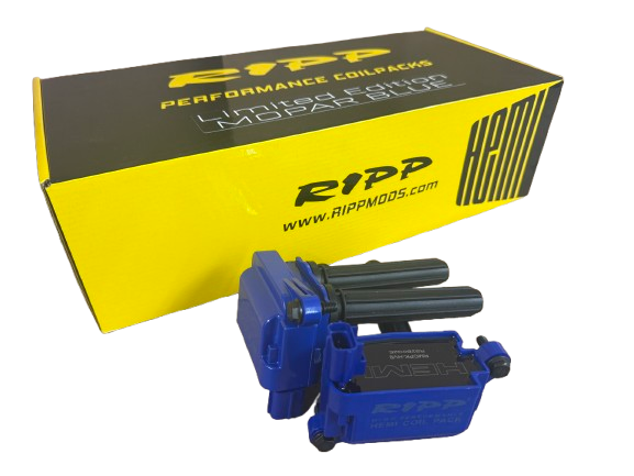 Ripp Superchargers - RIPP High Performance Coil Pack HEMI 5.7L/6.1L/6.2L/6.4L 2006+ - Mopar Blue - Image 1