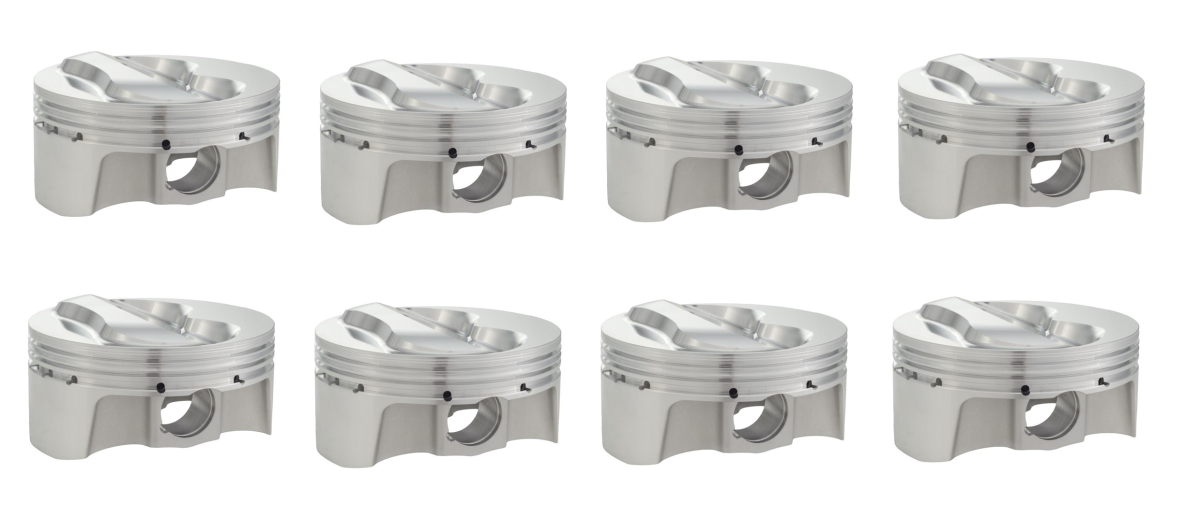 CP Carrillo - CP Piston Bullet Race Series 6cc Dome Piston Set for Chevy Gen V LT1/LT4/L86/L87 - Bore 4.065 - Image 1