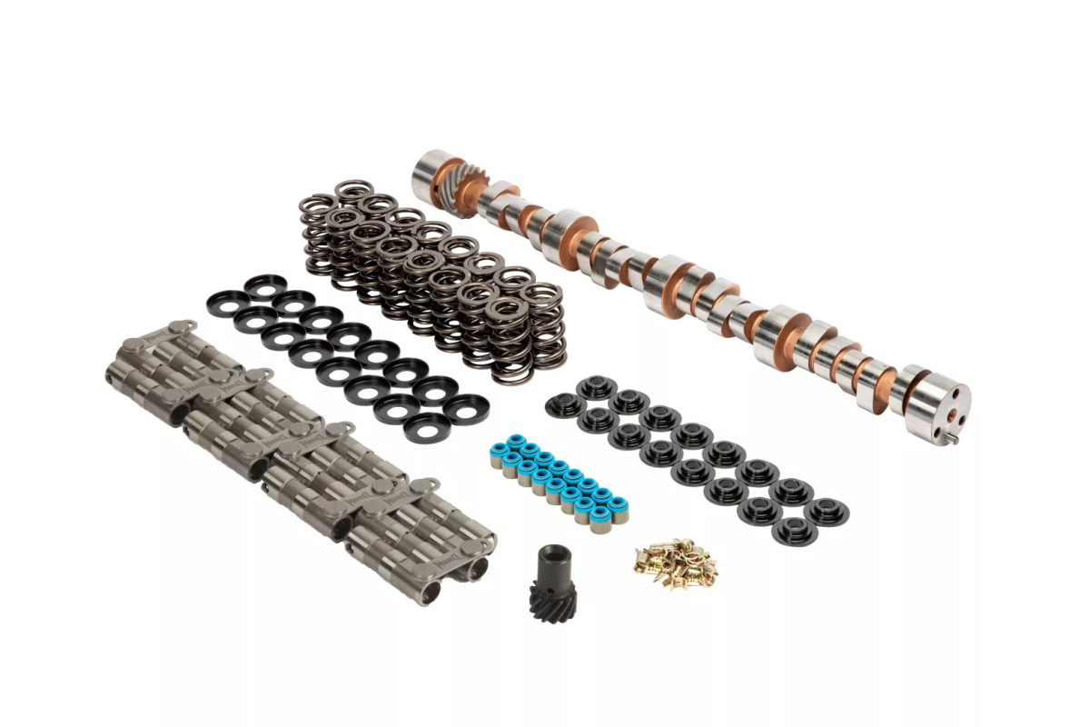 Trickflow - AFR Stage 1 SBC Hydraulic Roller Camshaft w/ Link-Bar Lifters, Melonized Distributor Gear and .600 Lift Valve Spring Kit - Image 1