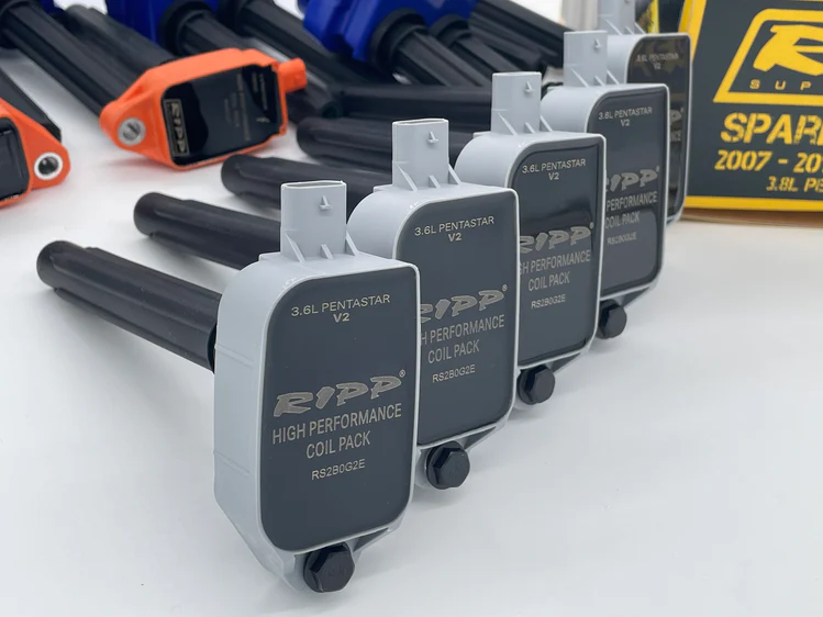 Ripp Superchargers - RIPP High Performance Gen 2 Coil Pack 3.6L V6 Pentastar - Steel Grey - Image 1