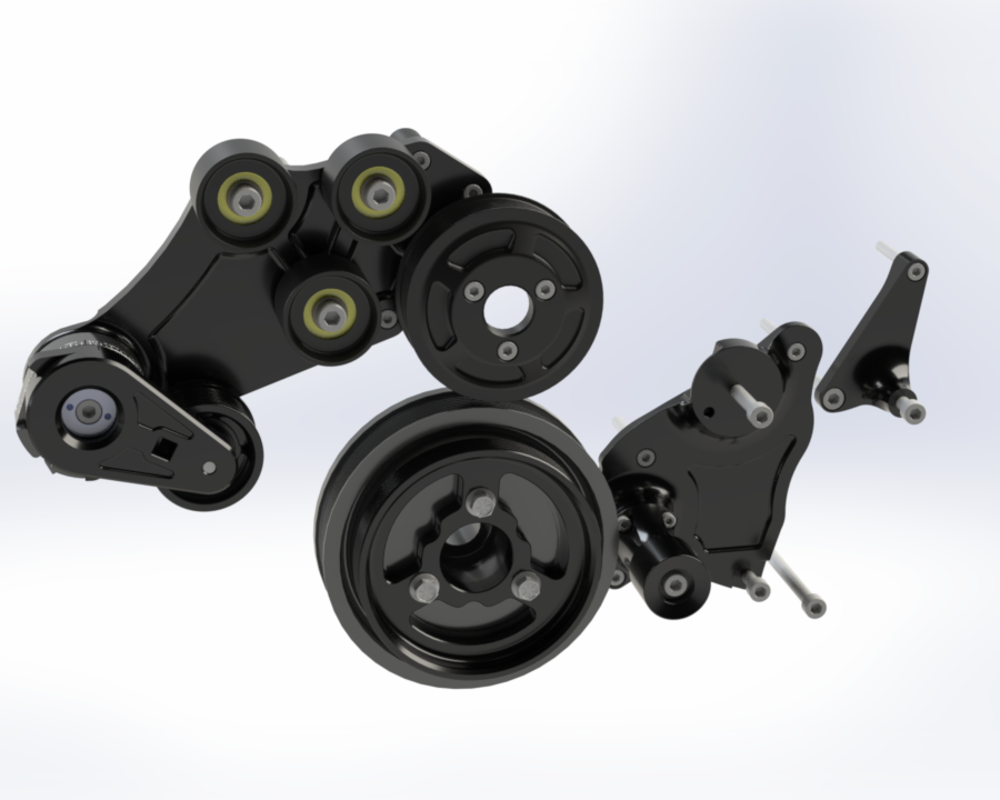 Whipple Superchargers - Whipple Ford F-150 2021+ Coyote 10-Rib Belt System Upgrade - Image 1