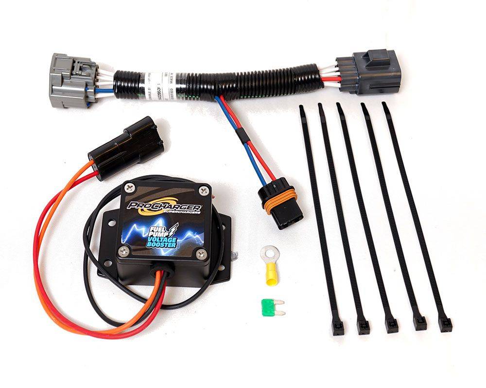 ATI/ProCharger Parts - ProCharger 2015+ Ford Mustang Fuel Pump Plug & Play Voltage Booster-Bag - Image 1