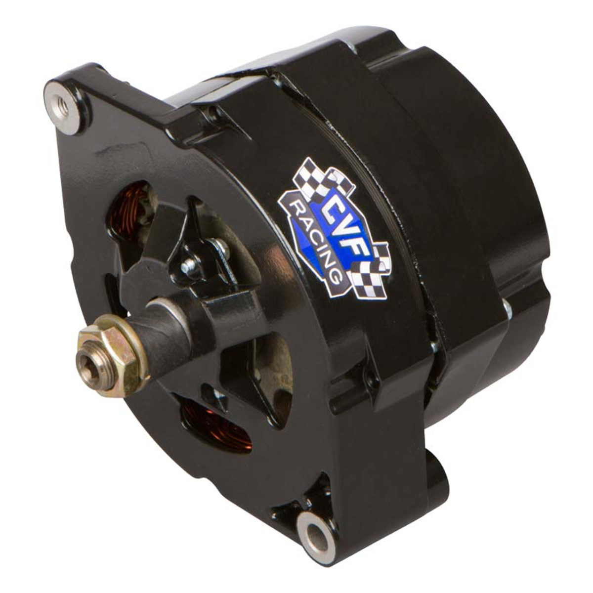 CVF Racing - CVF GM 1-Wire 100 AMP Alternator - Powdercoated Black - Image 1