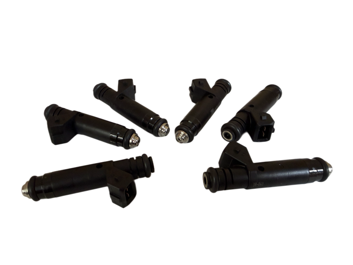 Genuine 60lb Siemens Deka IV Fuel Injectors Ford Mustang V6 Turbo