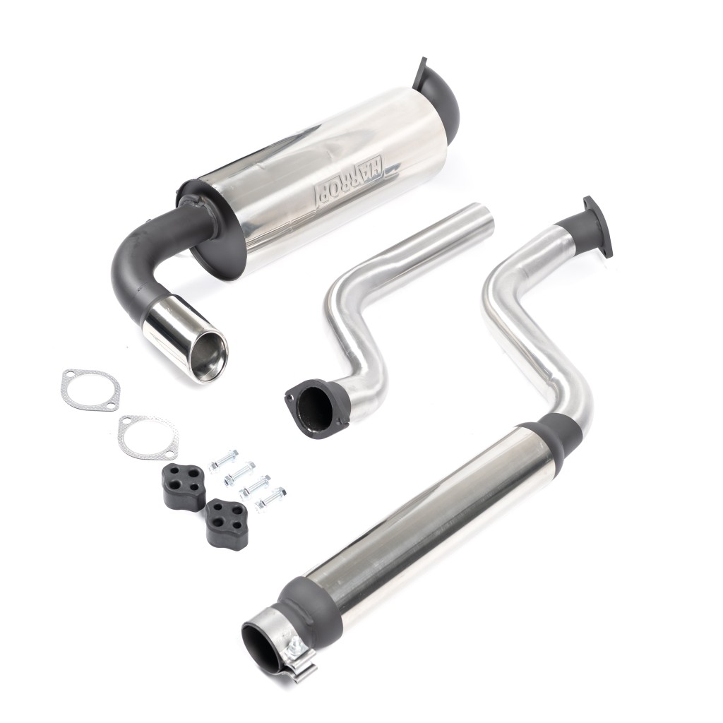 Harrop - Harrop 2018+ Suzuki Jimny JB74  2.5"-3" Catback Exhaust with Polished Tip - Image 1