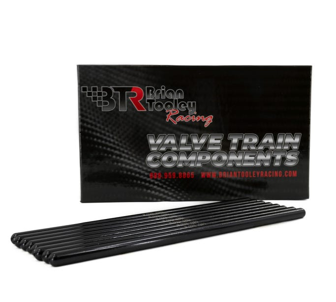 Brian Tooley Racing - BTR 11/32" Chromoly Ball-End Pushrods Set Of 8 - .080" wall - Image 1
