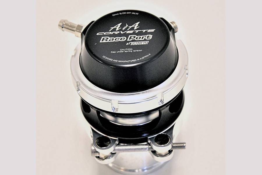 A&A Corvette - A&A Corvette 50 MM Raceport Aluminum Blow-Off Valve - Anodized Black - Valve Only - Image 1