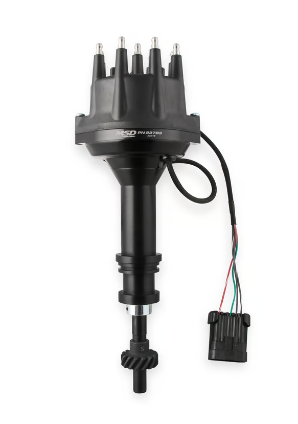 Accufab Racing - MSD Dual Sync Distributor For 351C/BBF - Black Cap - Image 1