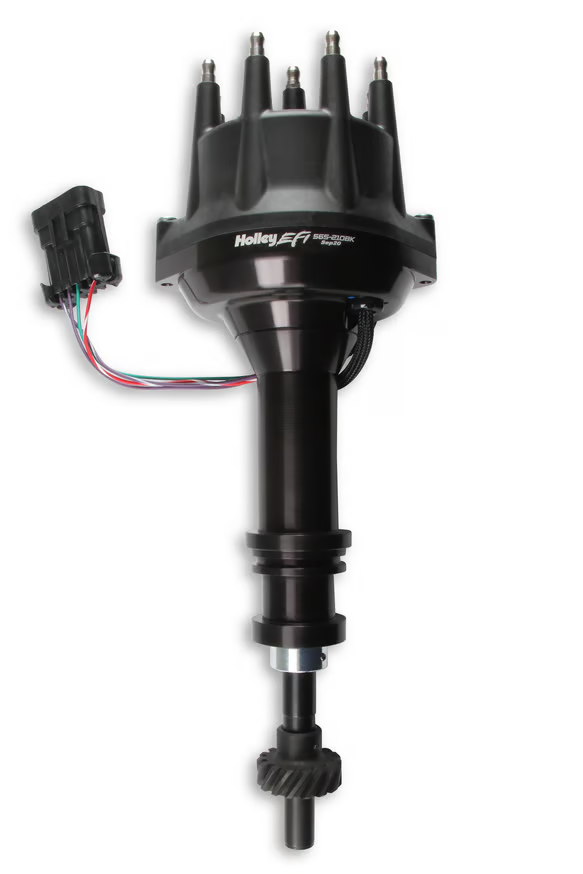 Accufab Racing - Holley Dual Sync Distributor For 351C/BBF - Black - Image 1