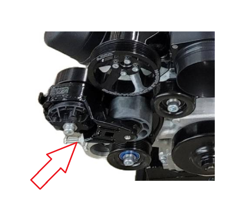 Whipple Superchargers - Whipple LS 2.9L Hotrod Heavy Duty Tensioner - Camaro Beltline - Image 1