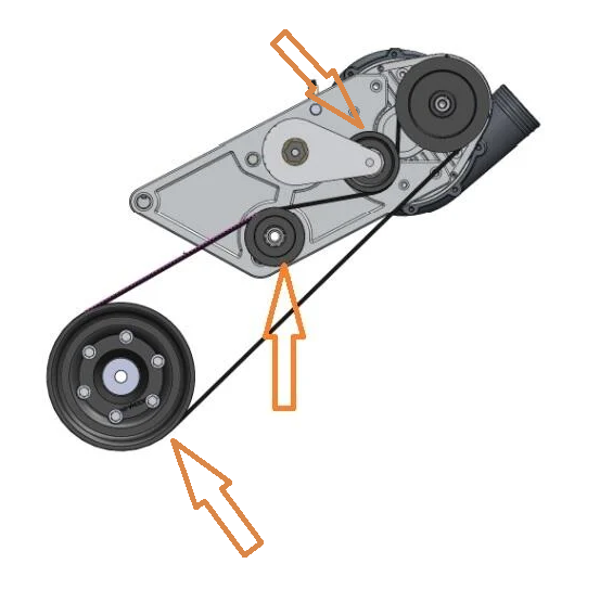 ATI/ProCharger Parts - Copy of ProCharger 14-18 GM Truck / 15-20 GM SUV 10-Rib Supercharger Upgrade Kit From Dedicated 8-rib System - Image 1