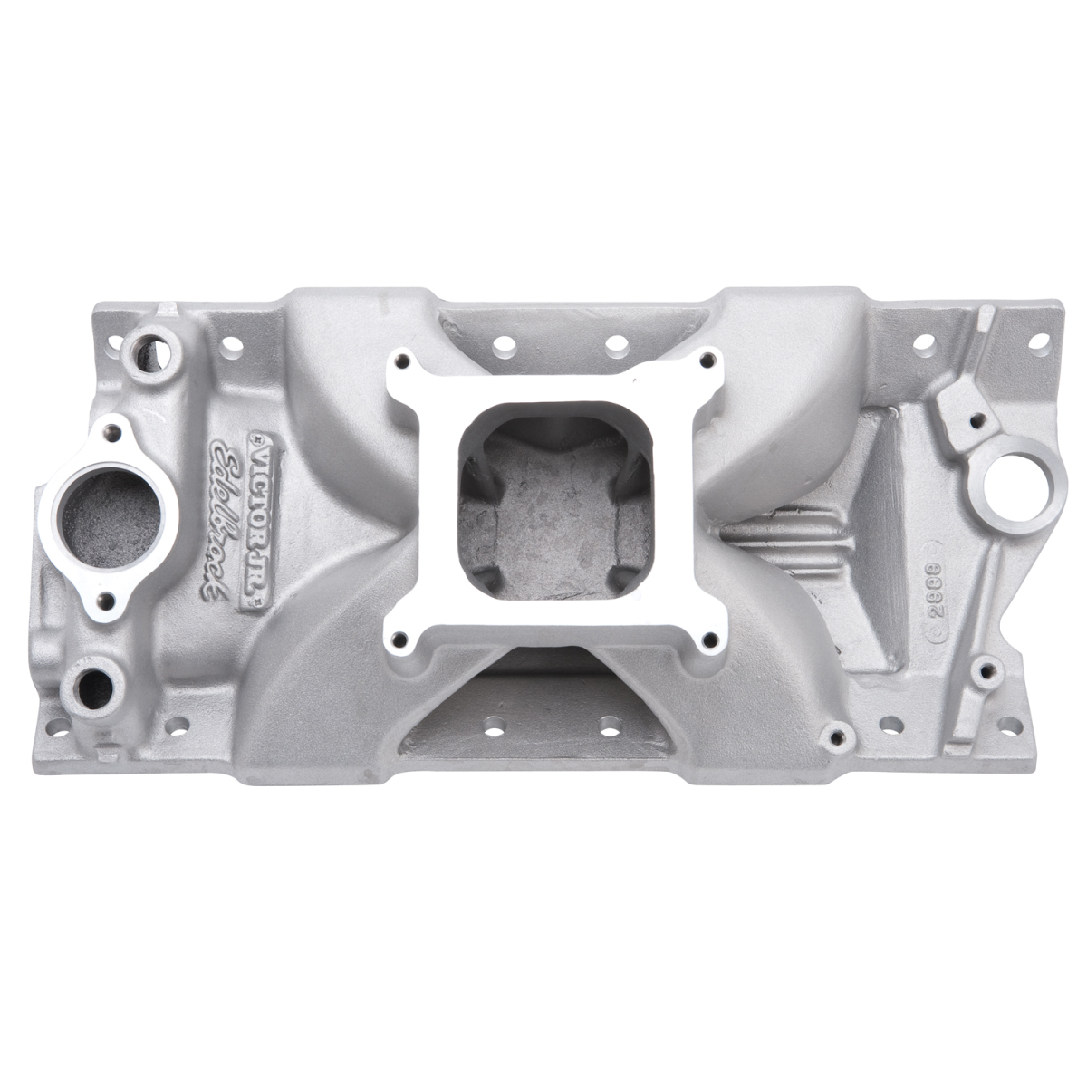 Edelbrock - Edelbrock Victor Jr SBC 23 Degree Tall Single Plane Intake Manifold - 4150 Flange - Image 1