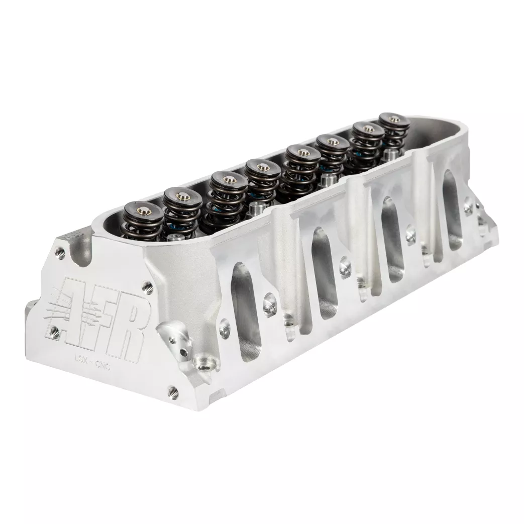Air Flow Research - AFR Chevy 214cc Small Bore LS 4.8L/5.3L CNC-Ported Street Cylinder Heads, 65cc Chambers, Assembled - Image 1