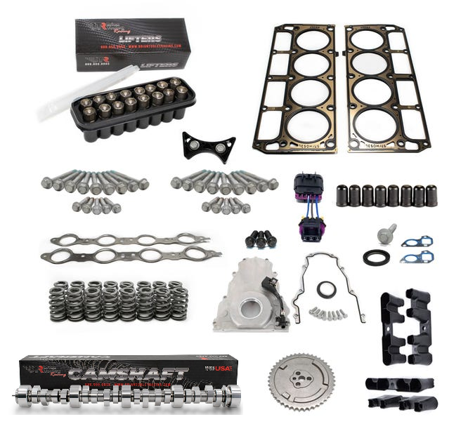 Brian Tooley Racing - BTR LS Truck Stage 2 v2 Camshaft w/ DOD Conversion Kit For 5.3L LS Gen IV Engines  - 44+ HP Gain (VVT) - Image 1