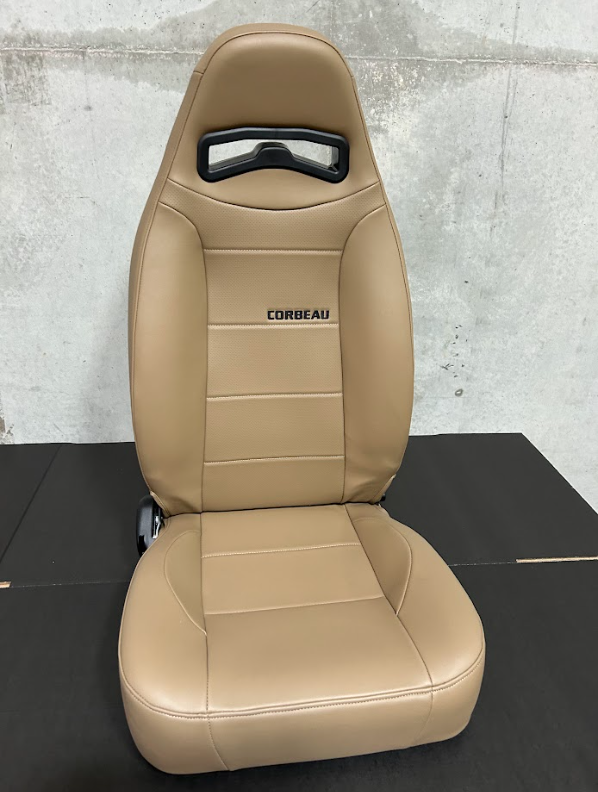 Corbeau-Blem - Blemished Corbeau Moab Spice Vinyl Reclining Passenger Side Racing Seat - Single - Image 1