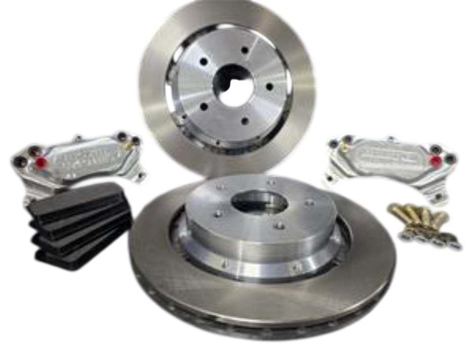 Aerospace Components - Aerospace Mazda RX7 FC 1986-1992 4 Piston Rear Pro Street Disc Brakes - Image 1