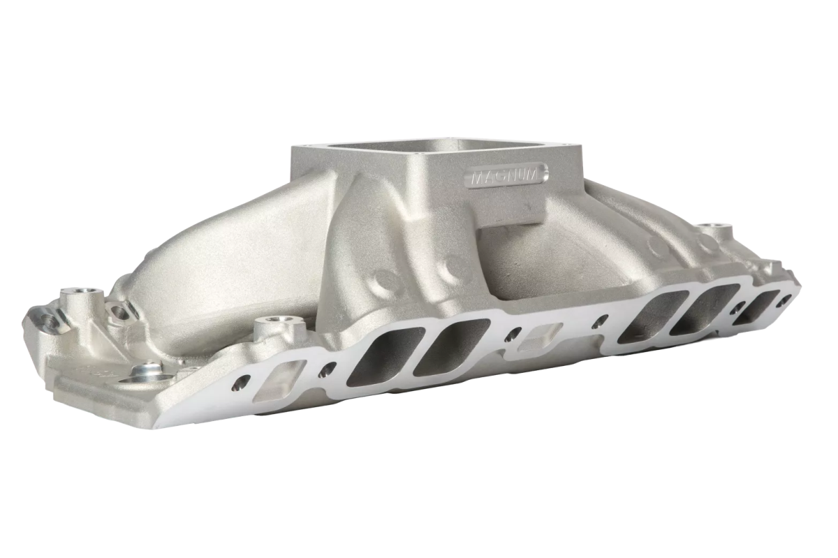 Air Flow Research - AFR BBC Magnum Single Plane Intake Manifold for Rectangle Ports - 4500 Carb (9.8 Deck) - Image 1