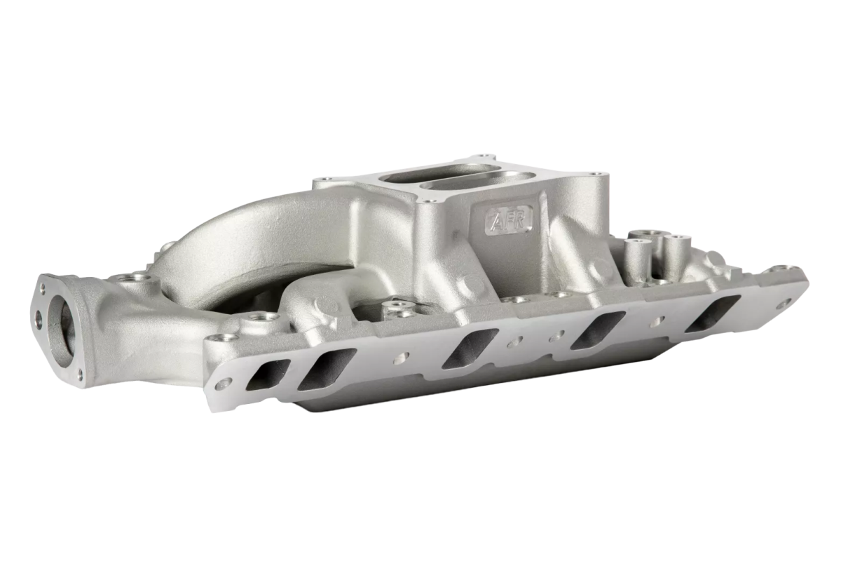 Air Flow Research - AFR SBF Dual Plane Aluminum Intake Manifold - 4150 Flange (8.2" Deck) - Image 1
