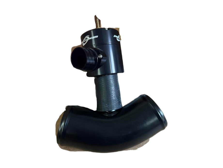 ATI/ProCharger Parts - ProCharger 3" Curved Steel Air Tube w/ Enclosed Bullet Valve - Image 1