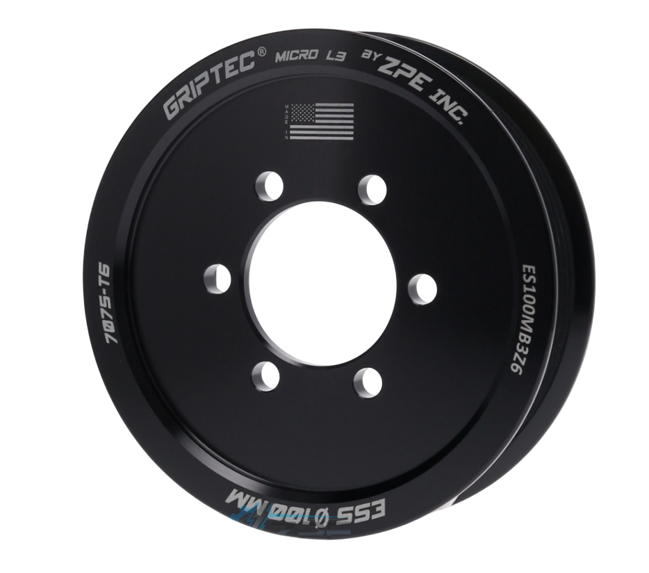 ZPE Griptec - Griptec 10-Rib ESS Supercharger Pulley - No Hub Kit - Image 1