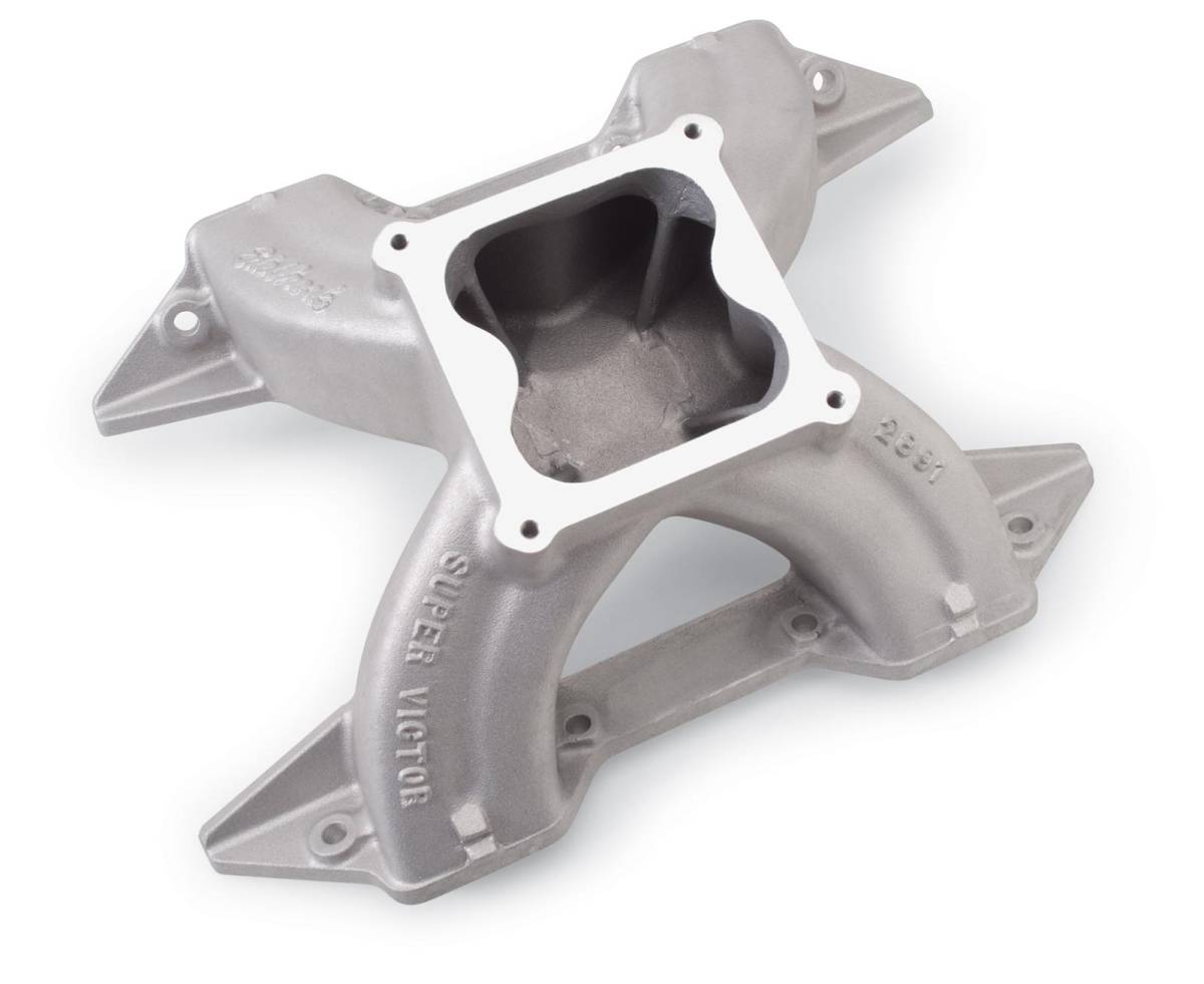 Edelbrock - Edelbrock Super Victor Big Block Mopar Max Wedge Single Plane Port Matched Intake Manifold - 4500 Flange - Image 1