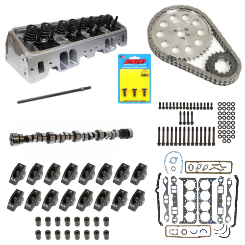 Trickflow - TRE 450 HP Hydraulic Roller Top-End Engine Kits for Small Block Chevy Factory Roller Block - Image 1