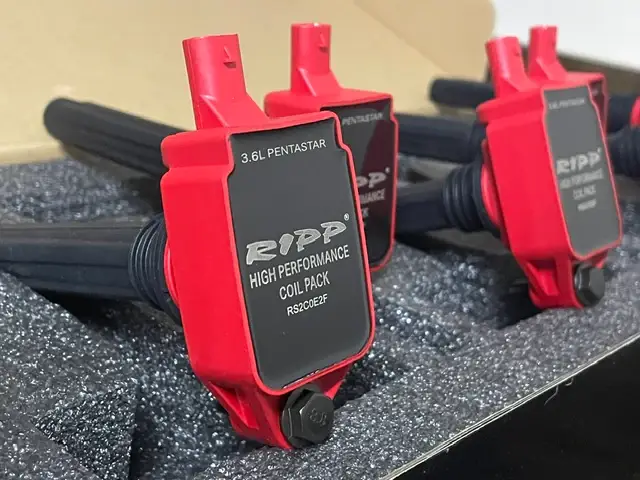 Ripp Superchargers - RIPP High Performance Gen 1 Coil Pack 3.6L V6 Pentastar - TorRed - Image 1