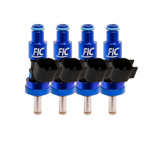 ASNU Fuel Injectors - FIC 1200cc High Z Flow Matched EV6 Fuel Injectors for Honda B,H & D-Series - Set of 4 - Image 1