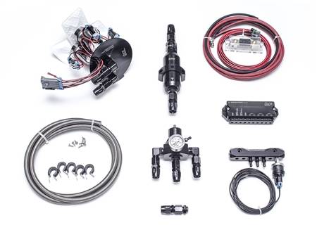 Fore Innovations - Fore Innovations 2018+ Jeep Cherokee / Dodge Durango WK2 SRT-8 L1 Dual Pump Fuel System - 800+rwhp Capable (Regulator BEFORE rails) - Image 1
