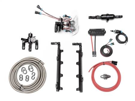 Fore Innovations - Fore Innovations 2018-2021 Jeep Trackhawk / 2021 Dodge Durango Hellcat 6.2L L3 Dual Pump Fuel System - 1000+rwhp Capable (Regulator BEFORE rails) - Image 1