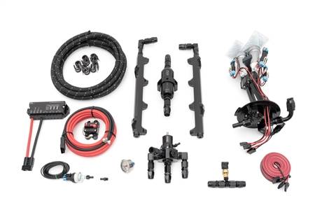 Fore Innovations - Fore Innovations 2021+ Ram 1500 TRX 6.2L L3 Triple Pump Fuel System - 1000+rwhp Capable (Regulator BEFORE rails) - Image 1