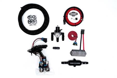 Fore Innovations - Fore Innovations 2015-2017 Ford F-150 L1 Dual Pump Drop-In Return-Style Fuel System - 800rwhp on gas (Regulator BEFORE OE Rails) - Image 1