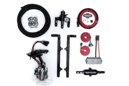 Fore Innovations - Fore Innovations 2015-2017 Ford F-150 L3 Triple Pump Drop-In Return-Style Fuel System - 1300+rwhp on gas (Regulator BEFORE Rails) - Image 1