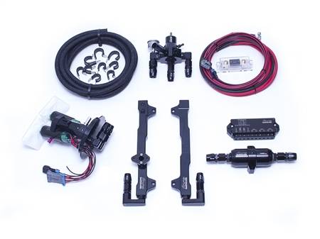 Fore Innovations - Fore Innovations 2013-2014 Ford Mustang GT500 L3 Dual Pump Return-Style Fuel System - 1200+rwhp on gas (Regulator BEFORE Rails) - Image 1
