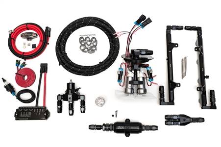 Fore Innovations - Fore Innovations 2020+ Ford Mustang GT500 L4 Dual Pump Return-Style Fuel System - 1000+rwhp on gas (Regulator AFTER Rails) - Image 1