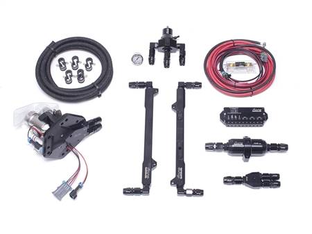 Fore Innovations - Fore Innovations 1996-2004 Ford Mustang GT/Bullit 4.6L 2V L4 Triple Pump Return-Style Fuel System - 1800+rwhp on gas - Image 1