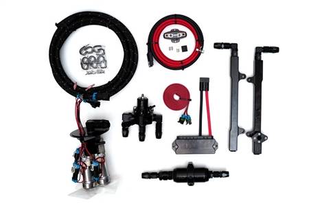 Fore Innovations - Fore Innovations 2005-2010 Ford Mustang GT L3 Triple Pump Return-Style Fuel System - 1800+rwhp on gas (Regulator BEFORE Rails) - Image 1