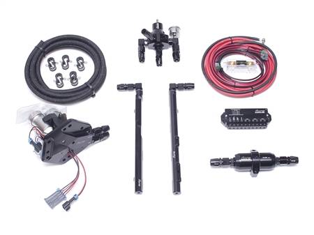 Fore Innovations - Fore Innovations 1999-2004 Ford Mustang SVT Cobra/Mach 1 4.6L 4V L3 Triple Pump Return-Style Fuel System - 1800+rwhp on gas (Regulator BEFORE Rails) - Image 1