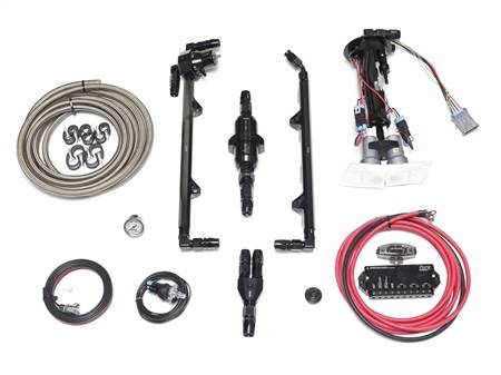 Fore Innovations - Fore Innovations 2003-2013 Chevy Corvette C5/C6 V8 L4 Dual Pump Return-Style Fuel System - 1200+rwhp on gas (Regulator AFTER Rails) - Image 1