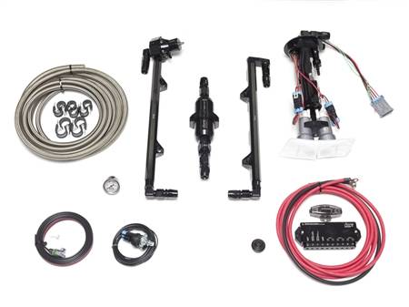 Fore Innovations - Fore Innovations 2003-2013 Chevy Corvette C5/C6 V8 L2 Triple Pump Return-Style Fuel System - 1200+rwhp on gas (Regulator AFTER Rails) - Image 1