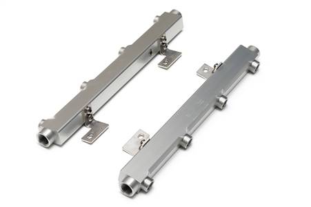 Fore Innovations - Fore Innovations x Lightning Force Performance 1999-2004 Ford F-150 SVT Lightning Billet Clear Anodized Fuel Rails - 1500+ HP Capable - Image 1