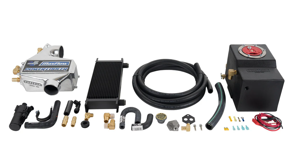 Vortech Superchargers Parts - Vortech 1996-2004 Ford Mustang 4.6L Power Cooler Upgrade Kit - Satin - Image 1