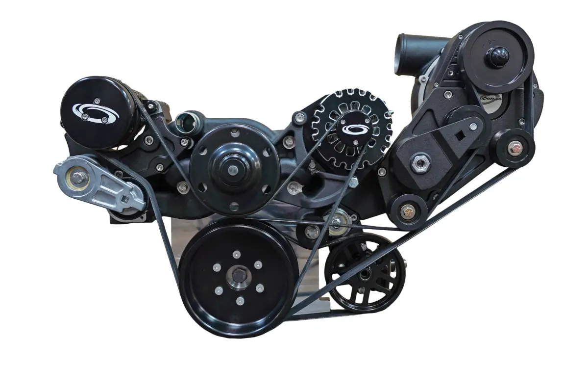 ATI/Procharger - ProCharger LT Chevy Serpentine Accessory Drive Kit With F-1X Supercharger Intercooled Head Unit - Dedicated 10-Rib - Image 1