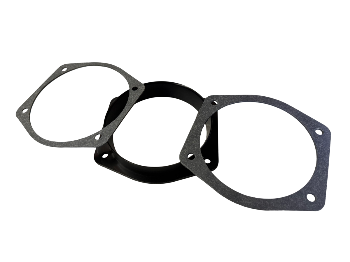 Whipple Superchargers - Whipple 103mm Throttle Body Transition Plate for 2.9L 10-15 Camaro and 2.9L LSX Hotrod Supercharger 112mm Inlet - Image 1