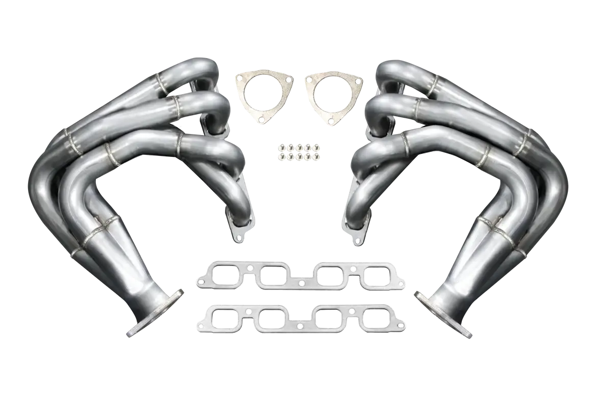 American Racing Headers - ARH Corvette C8 Z06 6.2L 2023+ 1-3/4" x 1-7/8" x 2" x 3" Long Tube Headers - Image 1