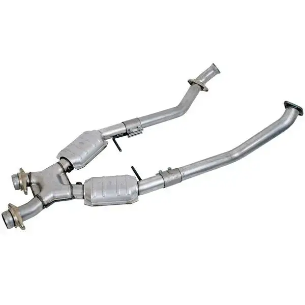 BBK Performance - Ford Mustang GT 4.6L 1996-1998 High Flow Catted X-Pipe 2-1/2" - Image 1
