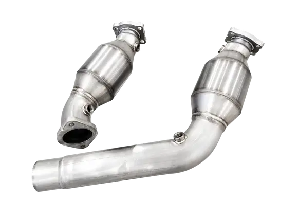 American Racing Headers - ARH 2022+ Cadillac CT4-V Blackwing 3.6L Catted or Non-Catted 3" x 3" Turbo Down Pipes - Image 1