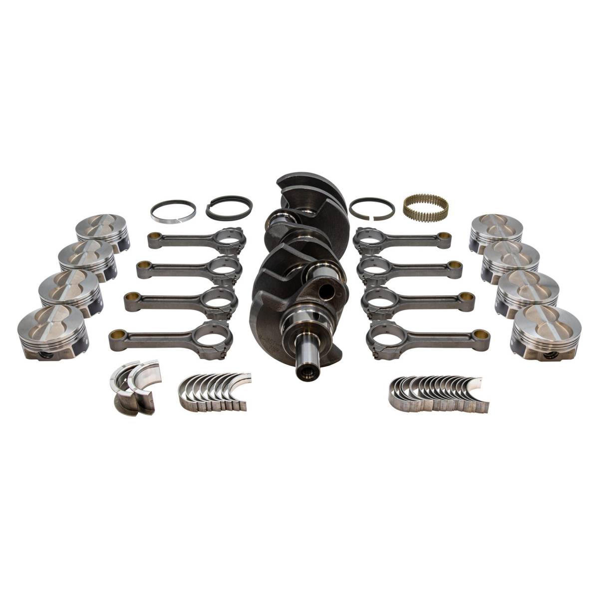 SCAT Crankshafts - SCAT Ford 351W 408 9000-Series Pro-Comp Engine Rotating Assembly - Dish Pistons - Image 1