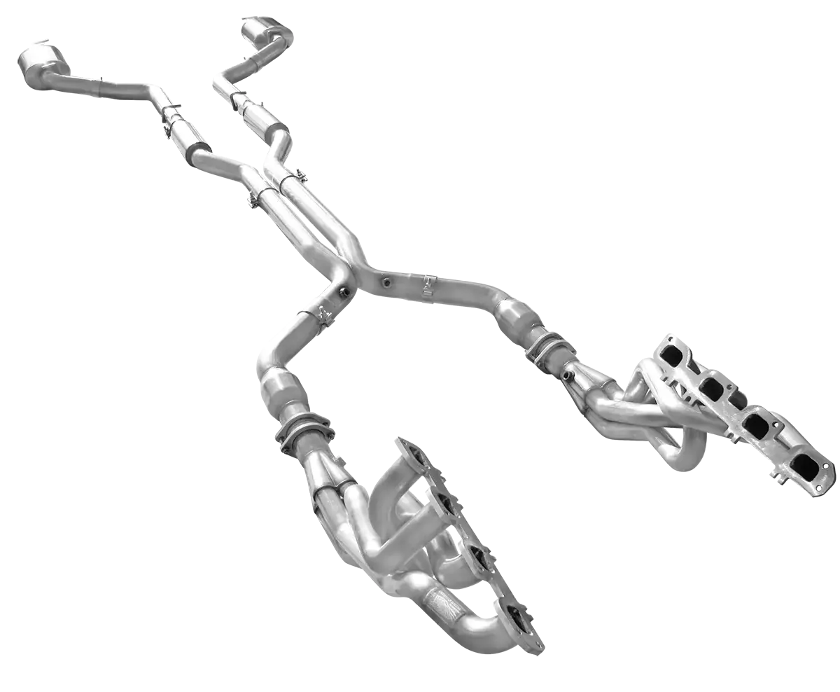 American Racing Headers - ARH 2006-2014 Dodge Charger/Magnum / Chrysler 300 6.1L/6.4L Long Tube Headers with Catted or Non-Catted X-Pipe & Dual Exit Catback - Image 1