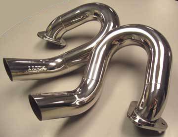 Accufab Racing - Accufab Ford GT Polished X-Pipe 2005-2006 - Image 1
